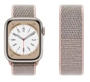 НЕЙЛОНОВЫЙ РЕМЕНЬ ДЛЯ APPLE WATCH 1-9 SE 38/40/41MM | РОЗОВЫЙ ПЕСОК