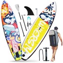 SUP PRO BOARD Весло стоячее, надувное, 320 см, с веслом и рюкзаком для ставок