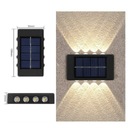 SOLARNE OŚWIETLENIE 8LED WARM WHITE ELEWACJA OGRÓD