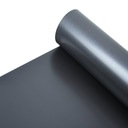 Черная ферромагнитная фольга 0,4 мм. 61 х 100 см. самоклеящаяся по метрам