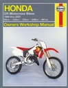 Мотоциклы для мотокросса Honda CR (86-07) Хейнс