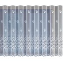 БЕЛАЯ ЖАККАРДОВАЯ ШТОРА НА ЛЕНТЕ 20655 160х400см