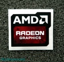 Naklejka RADEON GRAPHICS 20 x 16 mm 016b Producent Inna