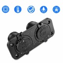 ГНІЗДО ПРИКУРЮВАЧА 2 В 1 АВТОМОБІЛЬНИЙ ЗАРЯДНИЙ ПРИСТРІЙ USB-C PD USB QC3.0  (18873201087) фото min 6