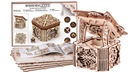 Drevený model Mystery Box 3D puzzle pre vlastnú montáž Wooden.City Materiál drevo