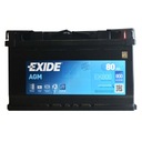 EXIDE EK800 80AH 800A AGM СТАРТ-СТОП