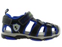 Kryté profilované športové sandále, topánky na suchý zips r.31 čierna/n P7-180 Značka Badoxx