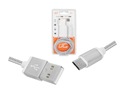 Кабель USB - microUSB тип B LTC Lexton серебристый 2 м