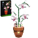 ORCHIDEA CSERÉPBEN ÉPÍTŐKOCKÁK ORCHIDEA VIRÁG Típus építőkockák
