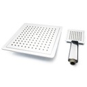 ДУШЕВОЙ НАБОР RAIN SHOWER 24CM + ДУШЕВОЙ РУЧНОЙ 1F ANTI CALC