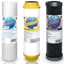 НАБОР ФИЛЬТРУЮЩИХ КАРТРИДЖЕЙ FCCST FCCBL-S ДЛЯ ВСЕГО ДОМА - СМЯГЧИТЕЛЬ ВОДЫ