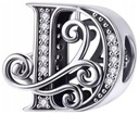 Подвески-подвески Подвески в форме буквы D Подвески Серебро 925 Trusky Charms