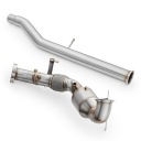 DOWNPIPE VOLKSWAGEN GOLF 7.5R OPF/GPF Z КАТАЛИЗАТОРОМ OBD Z TLUMIKIEM  фото 8