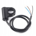 SWITCH MOTORCYCLE ON/OFF ALUMINUM BLACK 22 MM  photo 11