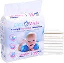 ПОДКЛАДКА ОДНОРАЗОВАЯ BABYMAM 40х60 ПЯЛЕНАЛЬНЫЙ МАТЕРИАЛ 15 шт.