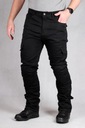 HUSAR GROZA мотоциклетные джинсы брюки-карго, черные мужские брюки из кевлара