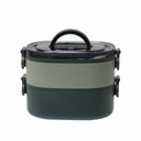 Menażka / pojemnik termiczny 2 elementy Claus 1,2 l zielony