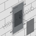 Melodika BLI5LCR BackBox puzdro 500/330/127 M470L Značka inna