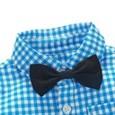 Комплект рубашка, брюки, подтяжки, галстук-бабочка, 74, элегантный