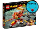 LEGO 80040 MONKIE KID В МНОГОФУНКЦИОНАЛЬНОМ МЕХЕ + 2 брелка LEGO — БЕСПЛАТНО
