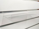 ПОЛКА 25 x 10 PLEXI ДЛЯ ПАНЕЛИ ДЛЯ МАГАЗИНА SPACEWALL Оргстекло для панели ShopWall