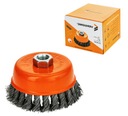 ПЕРЕДНЯЯ ЩЕТКА ДЛЯ ШЛИФМАТОРА СКРУЧЕННАЯ ПРОВОЛОКА 100мм
