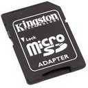 Адаптер карты памяти Micro SD/SDHC/SDXC на SD для ТВ-камеры, DVD, черный