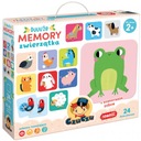 CzuCzu Duuuże Memory ZWIERZATKA 2+