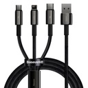 КАБЕЛЬ BASEUS FAST 3-в-1 ПРОЧНЫЙ USB-КАБЕЛЬ — USB-C/Lightning/micro USB 1,5 м