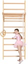 Гимнастическая лестница для занятий в детской комнате.