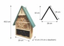 Domek/ Hotel dla owadów wys. 49,5 cm