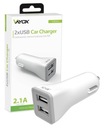 АВТОМОБИЛЬНОЕ ЗАРЯДНОЕ УСТРОЙСТВО 2xUSB УНИВЕРСАЛЬНОЕ 2.1А VAYOX