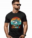 APA NAPI FÉRFI PÓLÓ APJA AJÁNDÉKA DADDY SHARK CÁPA Méret XXL