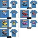 TShirt Detské tričko Hot Wheels Modrá W 146 Dominujúca farba modrá