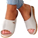 KLAPKI DAMSKIE BUTY LEKKIE WYGODNE POLSKIE SKÓRA