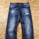 Džínsové nohavice DSQUARED 2 Modré Slim Dizajnové džínsy Denim 46 Veľkosť 46