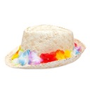 ГАВАЙСКАЯ ШЛЯПА С ЦВЕТАМИ, СОЛОМА ГАВАЙИ