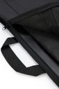 Элегантный черный чехол для одежды с логотипом Lancerto XL