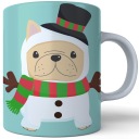 РОЖДЕСТВЕНСКАЯ КРУЖКА 330мл РОЖДЕСТВЕНСКИЙ ПОДАРОК ​​ПОД ЕЛКОЙ