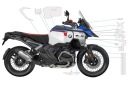 Защитная пленка MB Wunderlich для BMW R1300GS Adventure Trophy + Triple