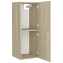 vidaXL Kúpeľňová skrinka, dub sonoma, 30x30x80 cm, drevotrieska Hĺbka nábytku 30 cm