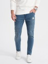 Pánske džínsové nohavice SKINNY FIT j. ni P1060 L Zapínanie zips