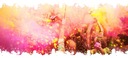 Holi Powder, красочный порошок для фестиваля, безопасный и моющийся, 100 штук.
