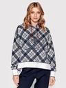 BLUZA TOMMY HILFIGER RELAXED CHECK CREST HOODY XXL EAN (GTIN) 8720116541700