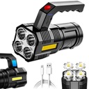 Светодиодный ВОЕННО-ТАТИЧЕСКИЙ ФОНАРЬ, ПОИСКАТЕЛЬ, АККУМУЛЯТОР