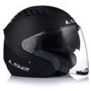 ABIERTO CASCO PARA MOTOCICLETA LS2 OF600 COOPTER II NEGRO MATT 22.06 + TAPAOBJETIVO 