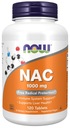 NOW FOODS NAC 1000mg N-Acetyl L-Cysteín 120 tabliet Lekárska zložka NIE