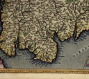 Карта Великобритании и Ирландии 30х40см 1592 г. М9