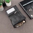 Мужской кожаный кошелек с защитой карт RFID BLOCK и карманом на молнии - KORUMA