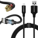 Зарядный кабель для быстрой зарядки USB C, ДЛИННЫЙ, 1,8 М, для быстрой зарядки Samsung в оплетке